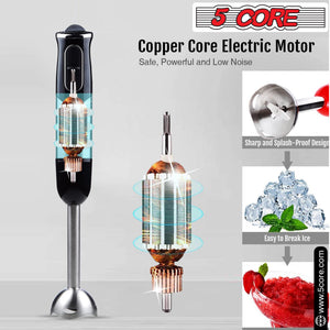 5Core Immersion Hand Blender - Stylehomes.store