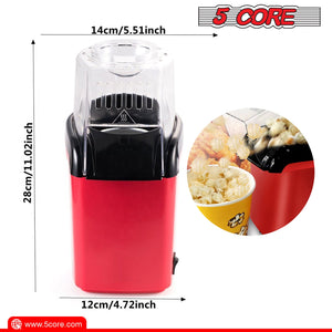 5Core Hot Air Popcorn Machine - Stylehomes.store