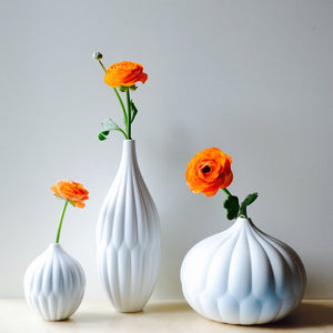 Tall Textured Porcelain Vase - Stylehomes.store