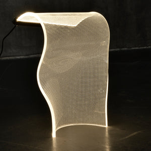 Crystal Acrylic LED Table Lamp - Stylehomes.store