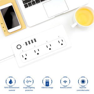 WiFi Smart Power Plug Socket - Stylehomes.store