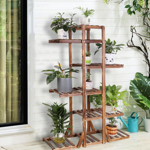 I6 Tier Wooden Plant Stand - Stylehomes.store