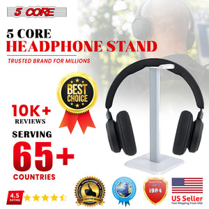 5 Core Headphone Stand Aluminum PC Gaming Headset Holder Universal