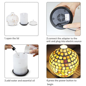 MOSAIC DESIGN AROMA DIFFUSER - Stylehomes.store