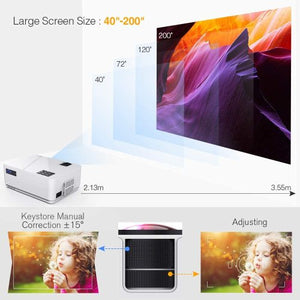 LCD Video Projector - Stylehomes.store