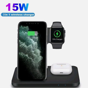 3 in1 Wireless Charging Station - Stylehomes.store