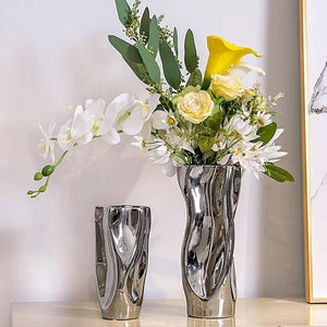 Melted Molten Ceramic Vase - Stylehomes.store