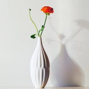 Tall Textured Porcelain Vase - Stylehomes.store